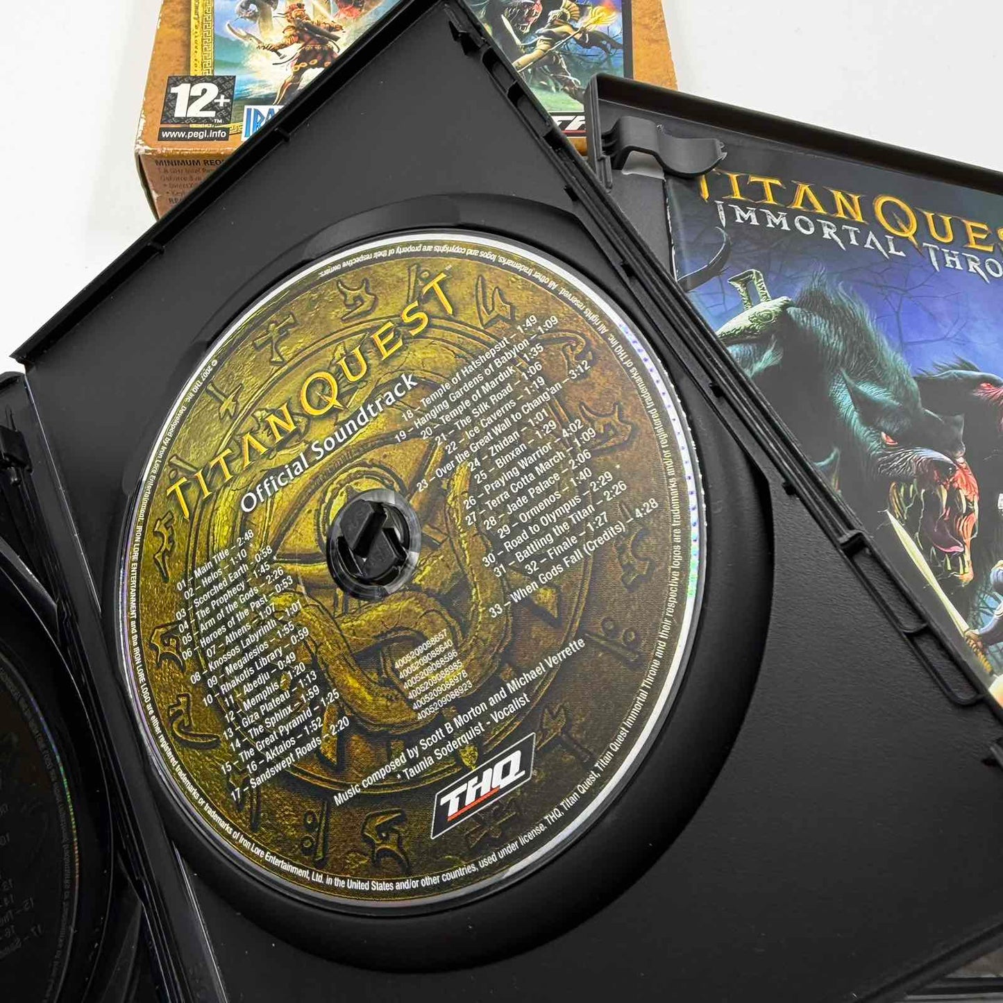 Titan Quest Gold Edition PC DVD-ROM (Titan Quest + Immortal Throne) THQ