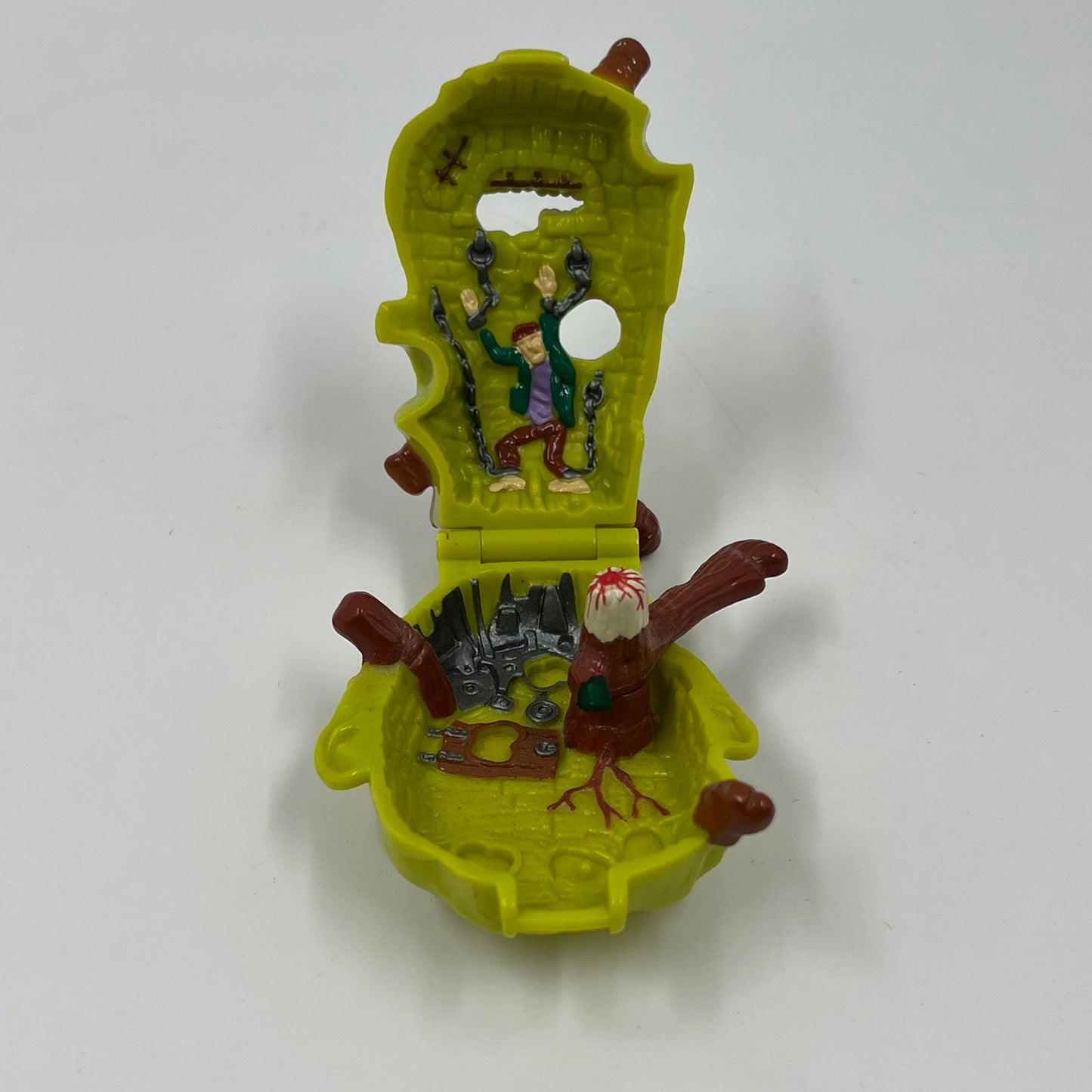Horror Head Zombie Log - Bluebird Toys 1993 Vintage Mini Playset