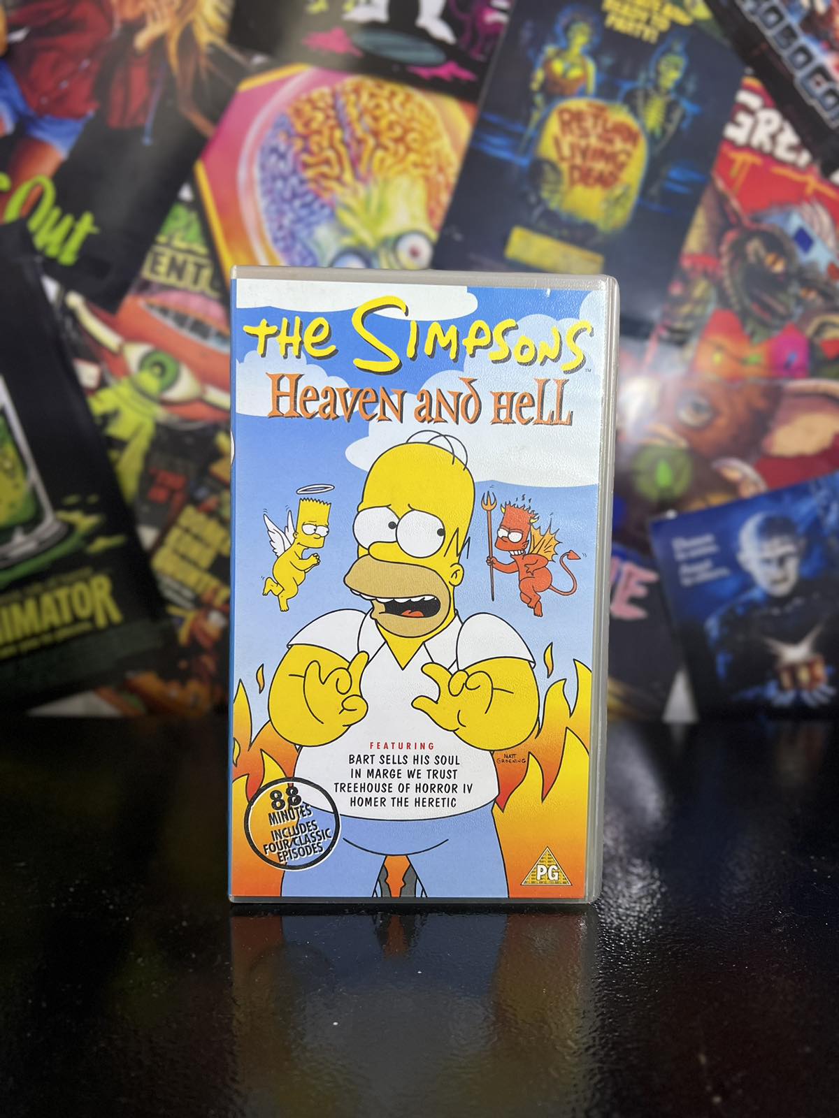 Βιντεοκασέτα The Simpsons Heaven And Hell ( Χωρίς Ελληνικούς Υπότιτλους )