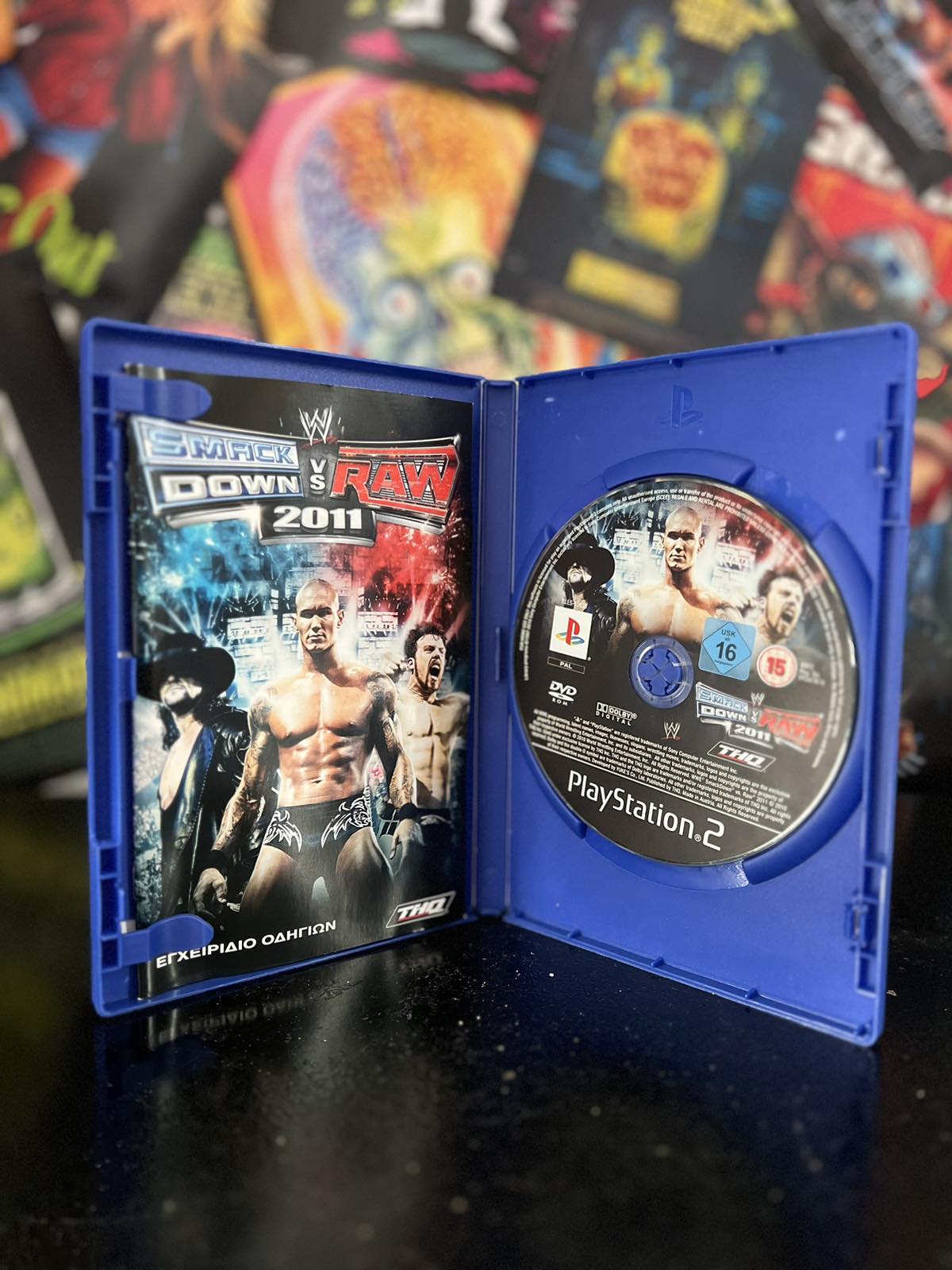 Παιχνίδι Smack Down Vs Raw 2011 PS2 Με Ελληνικό Μενού