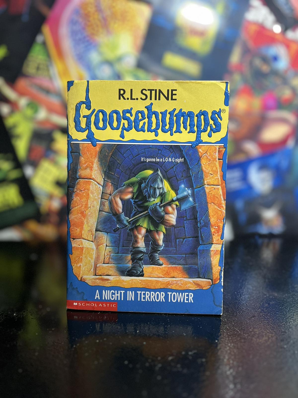 Βιβλίο τρόμου Goosebumps – A Night in Terror Tower (R.L. Stine)