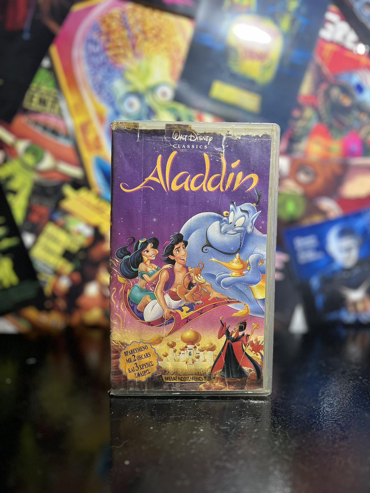Βιντεοκασέτα Disney Aladdin Μεταγλωττισμένο