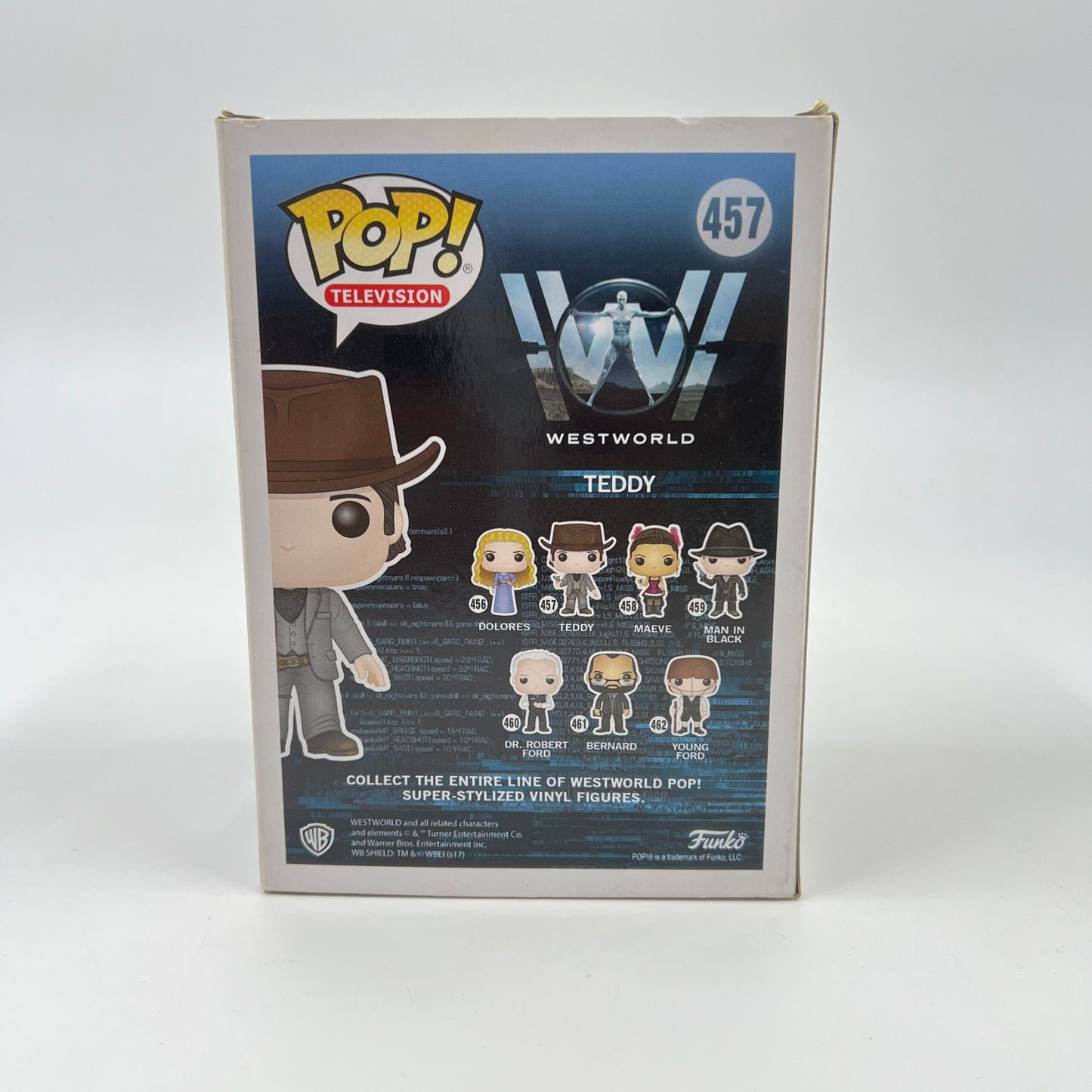Funko Pop! Television “Teddy” Westworld #457 – ΝΕΟ & Σφραγισμένο – Συλλεκτικό Vinyl – Funko