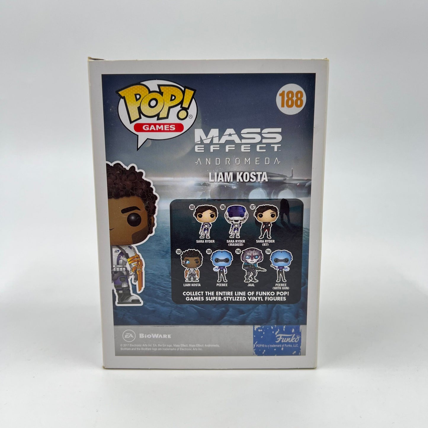 Funko Pop! Games Liam Kosta – Mass Effect Andromeda #188 – ΝΕΟ – Συλλεκτικό Vinyl – Funko