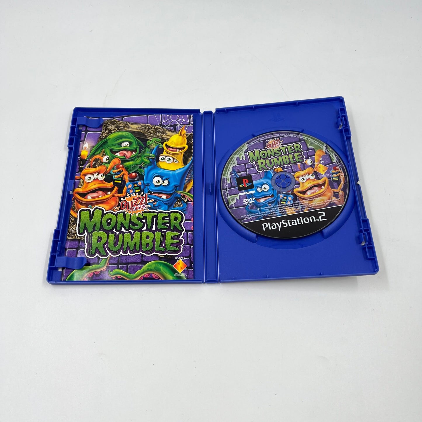 Κουτί PlayStation 2 Buzz! Junior Monster Rumble – front cover