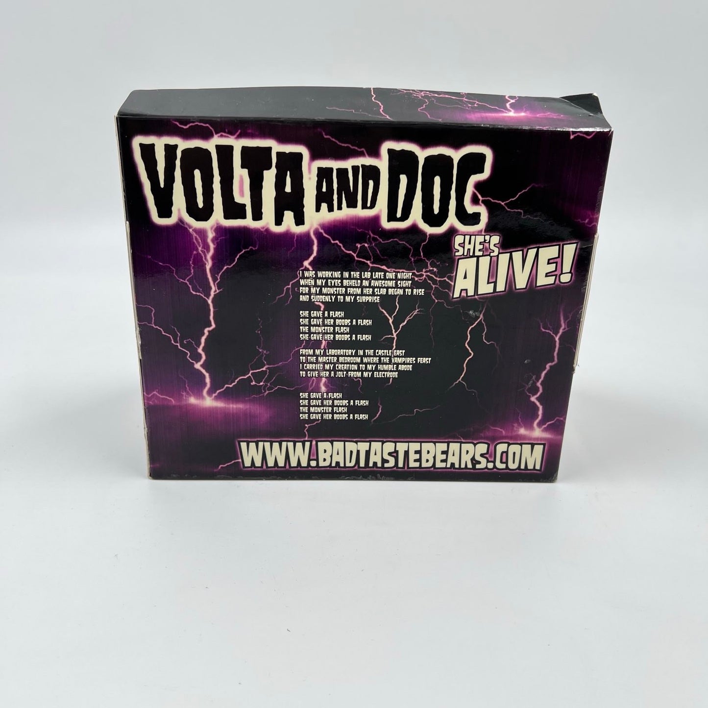 Volta And Doc- Συλλεκτικό Σετ Φιγούρων Αρκούδων- Horror Design "She's Alive"