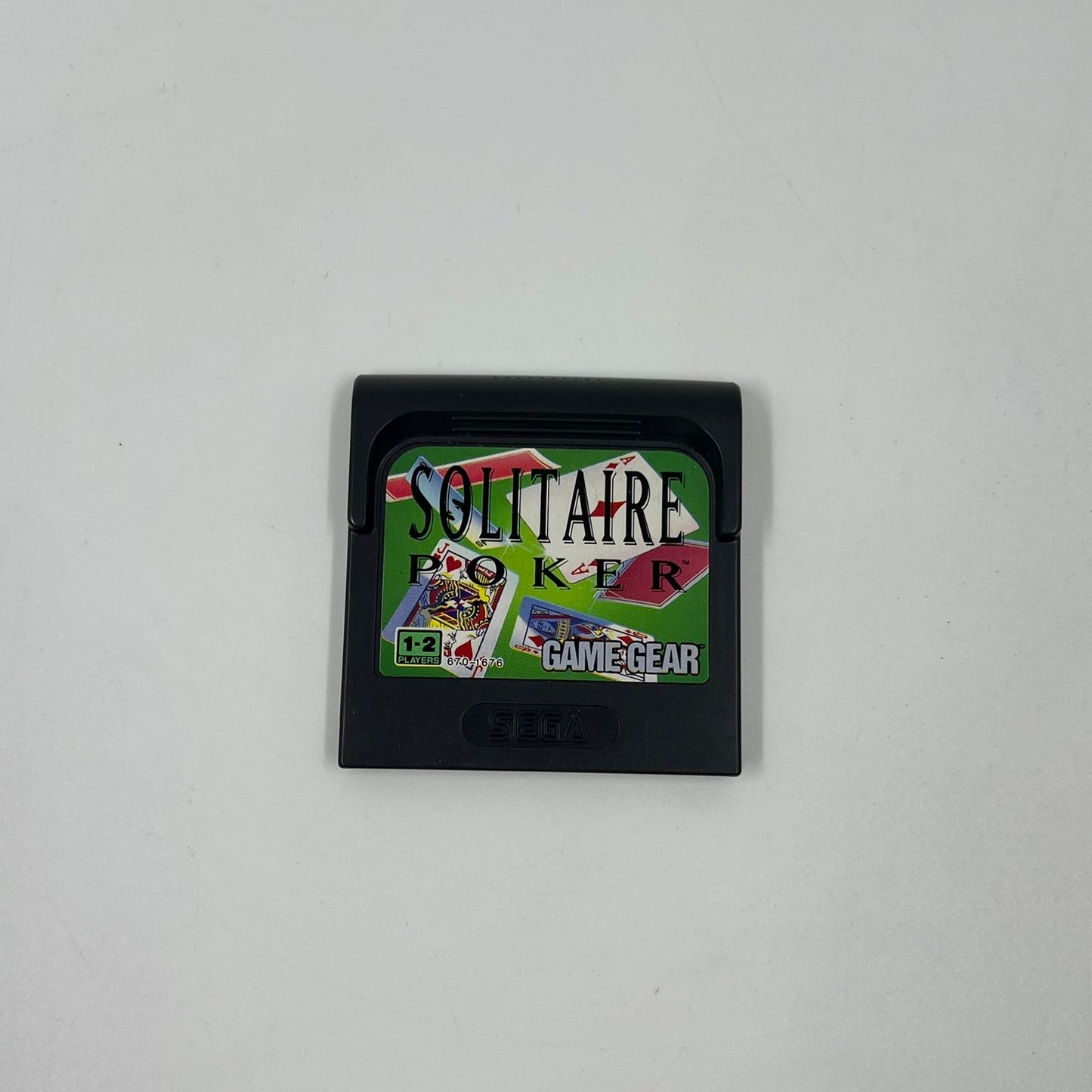 Sega Game Gear Solitaire Poker-Retro Παιχνίδι/Κασέτα