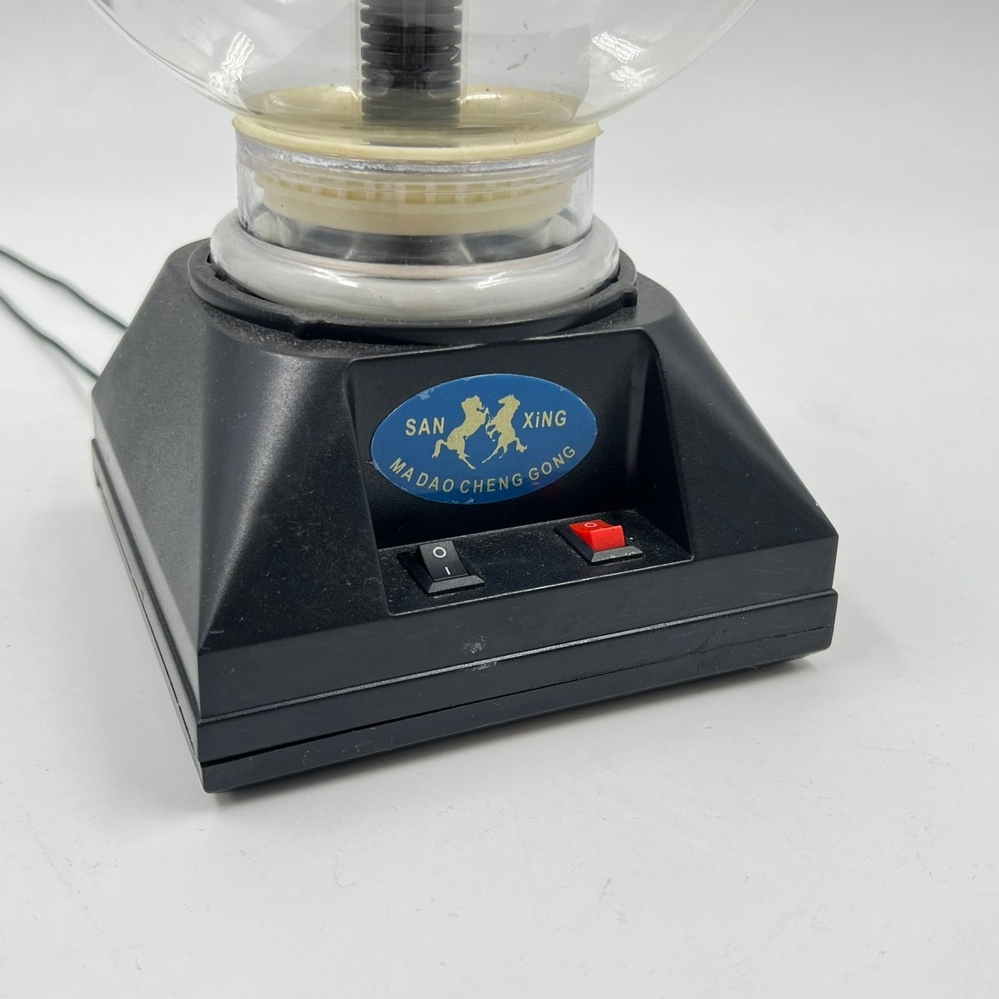 Vintage Plasma Ball Lamp – Διακοσμητικό Φωτιστικό Κεραυνών Plasma Globe (Μη Λειτουργικό)