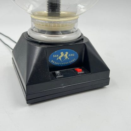 Vintage Plasma Ball Lamp – Διακοσμητικό Φωτιστικό Κεραυνών Plasma Globe (Μη Λειτουργικό)