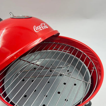 Ψησταριά Coca-Cola - ανοιχτό καπάκι και σχάρα