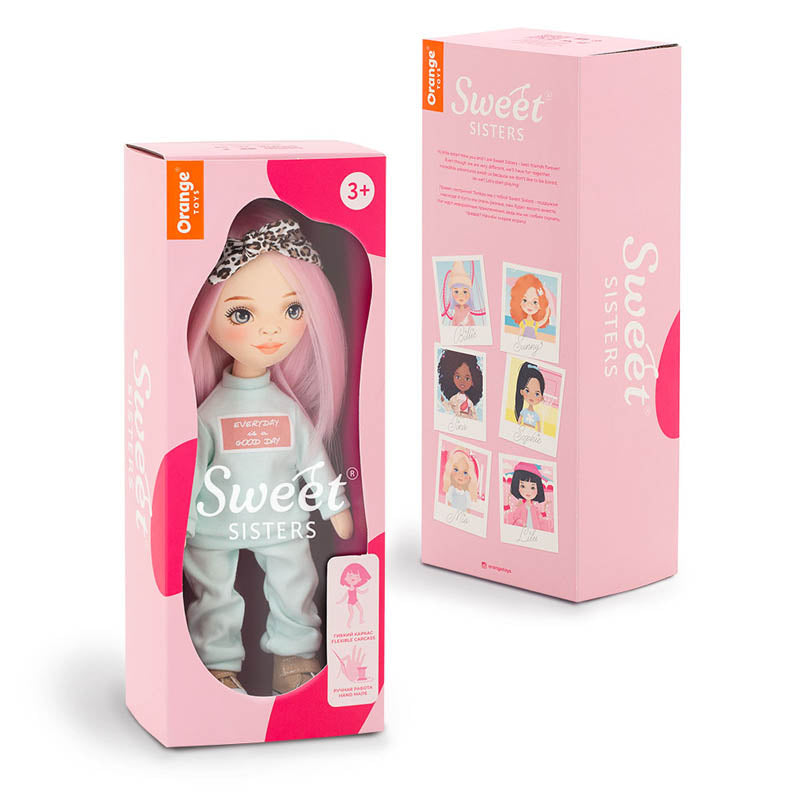 Κούκλα Orange Toys "Billie" Με Αθλητική Φόρμα-Sweet Sisters 32cm