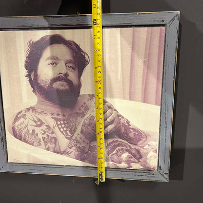 Καδράκι"Tattooed Icon-Zach Galifianakis"