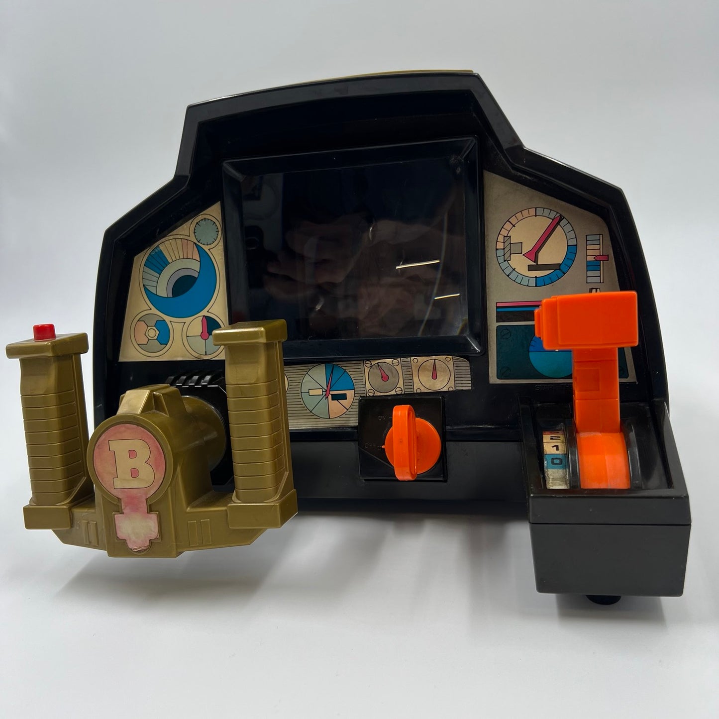 Vintage Electronic LCD Game – Space Battle (Blue-Box Toys, 1988)