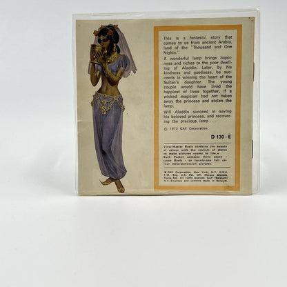 View-Master “Aladdin and His Wonderful Lamp” GAF D-130 (1973)