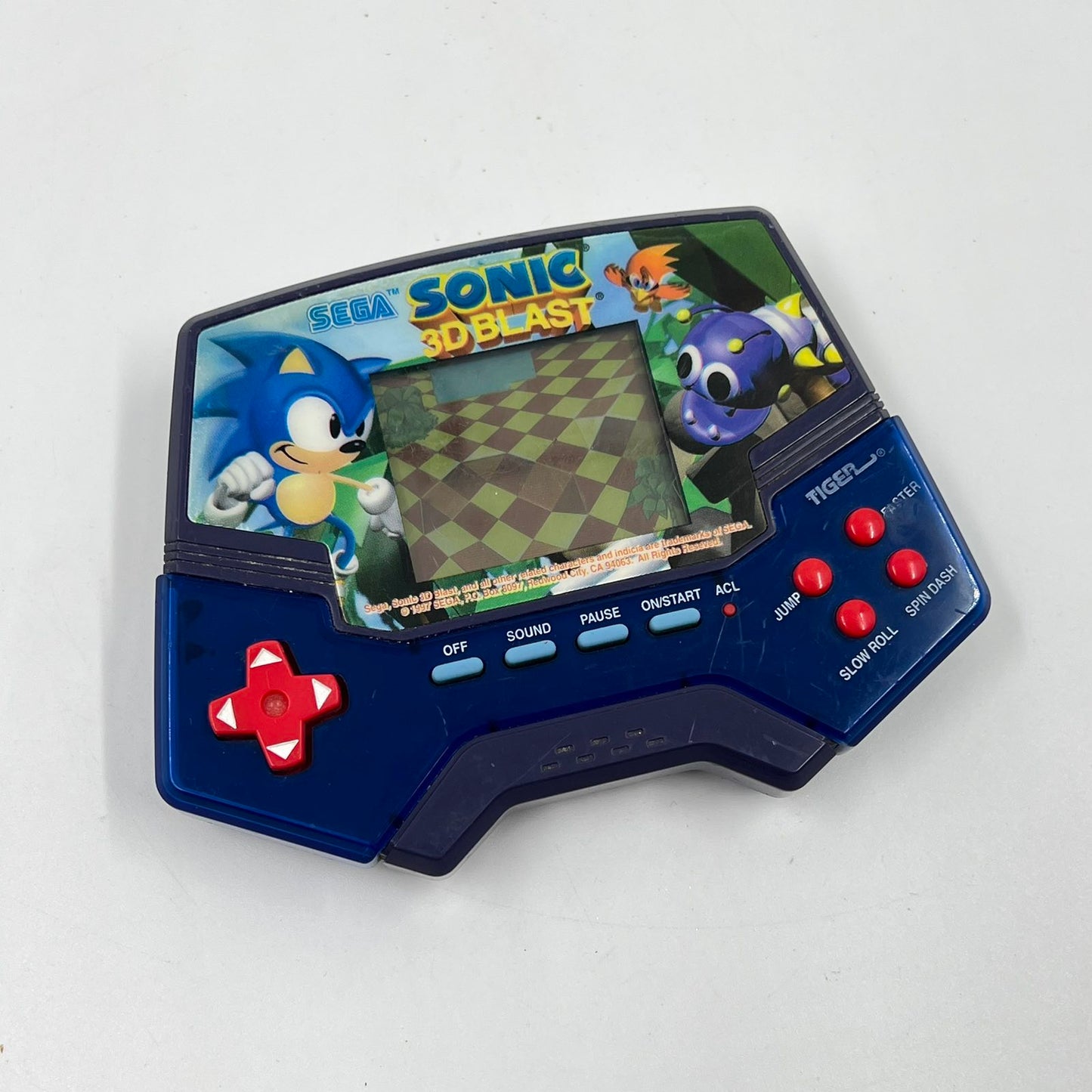 Ηλεκτρονικό Παιχνίδι Χειρός Sonic 3D Blast – Tiger Electronics 1997