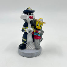 Looney Tunes Sylvester & Tweety Firefighters Φιγούρα (Warner Bros 1990s)