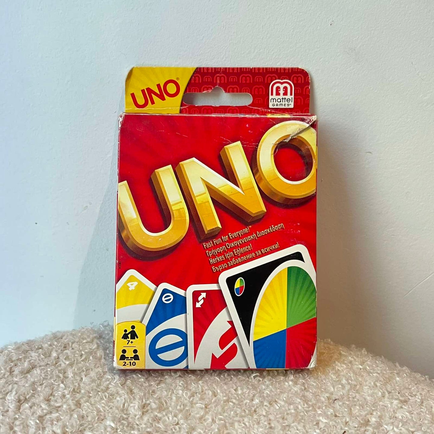 Κάρτες UNO Classic Mattel (Επιτραπέζιο Παιχνίδι)