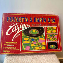 Επιτραπέζιο Παιχνίδι "Ρουλέττα & Πάρτα Όλα" Casino Vintage – ΑΔΕΛΚΟ (δεκαετία ’80s-’90s)
