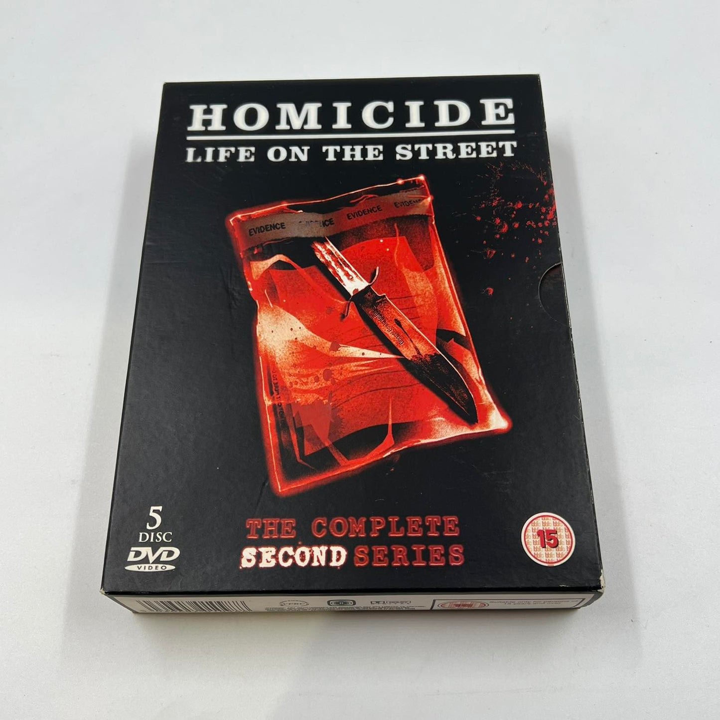 DVD Box Set – Homicide: Life on the Street – The Complete Second Series (5 Disc Set)