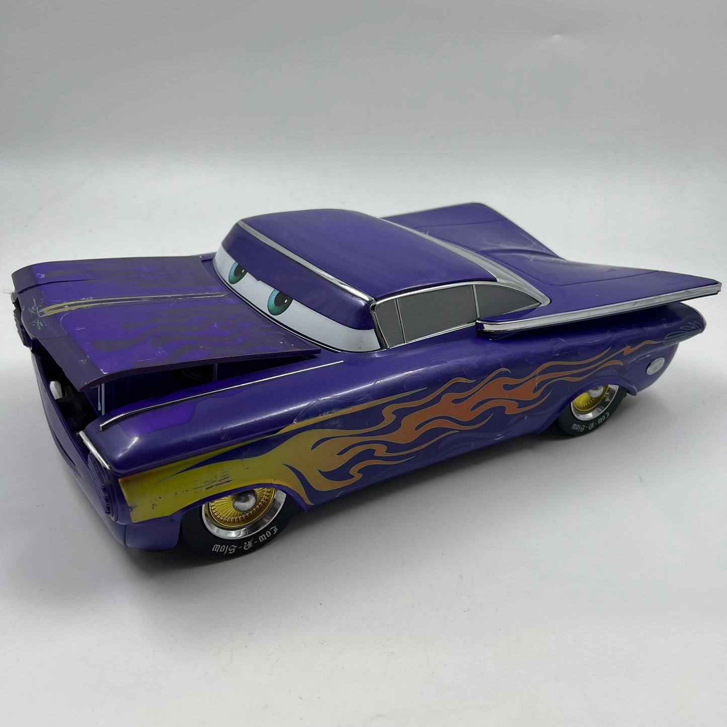 Disney Pixar Cars Ramone Lowrider DVD Player – Συλλεκτικό Μωβ Flame Car (Disney Electronics 2006) Για Ανταλλακτικά