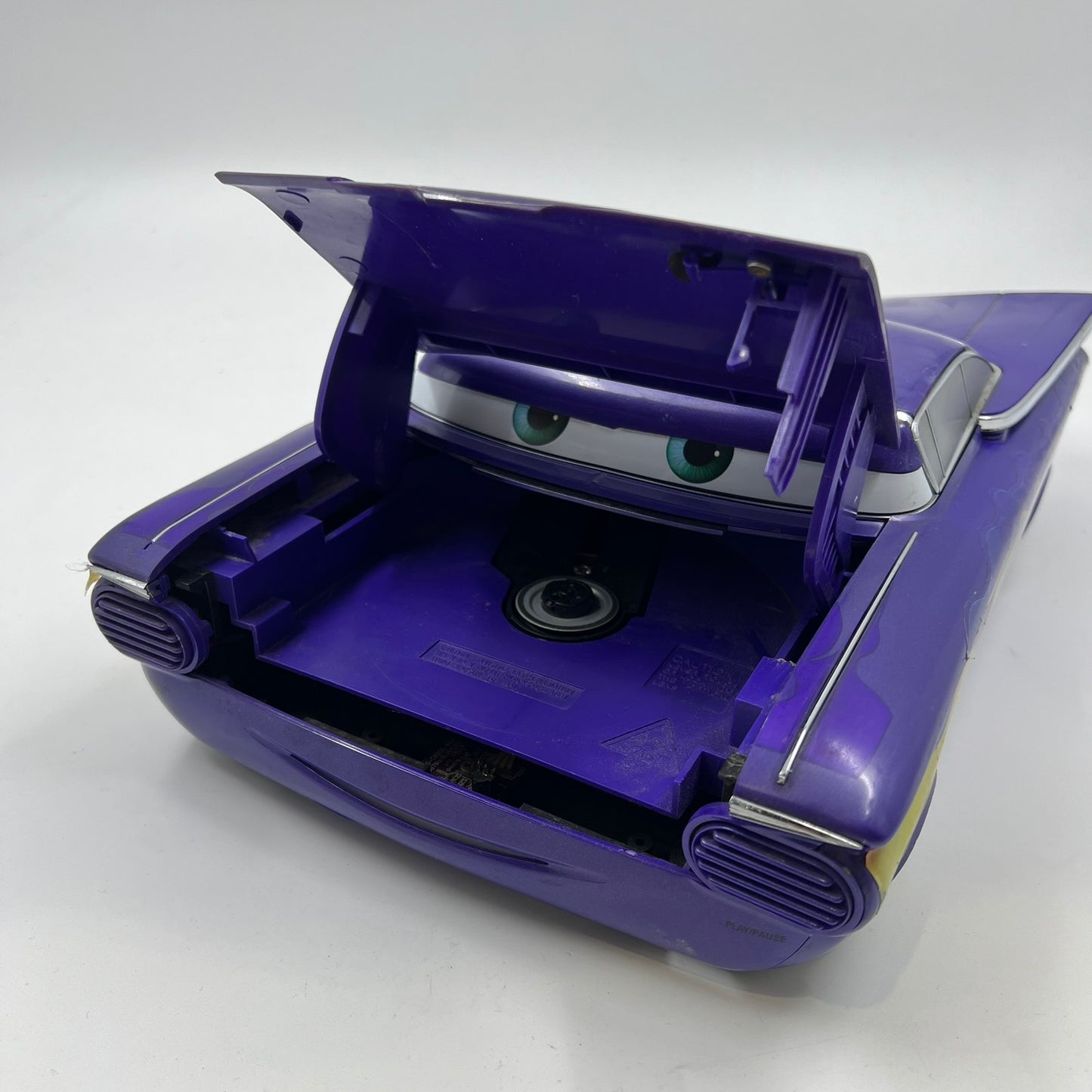 Disney Pixar Cars Ramone Lowrider DVD Player – Συλλεκτικό Μωβ Flame Car (Disney Electronics 2006) Για Ανταλλακτικά