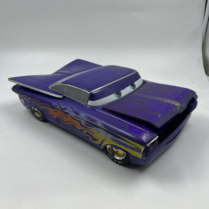 Disney Pixar Cars Ramone Lowrider DVD Player – Συλλεκτικό Μωβ Flame Car (Disney Electronics 2006) Για Ανταλλακτικά