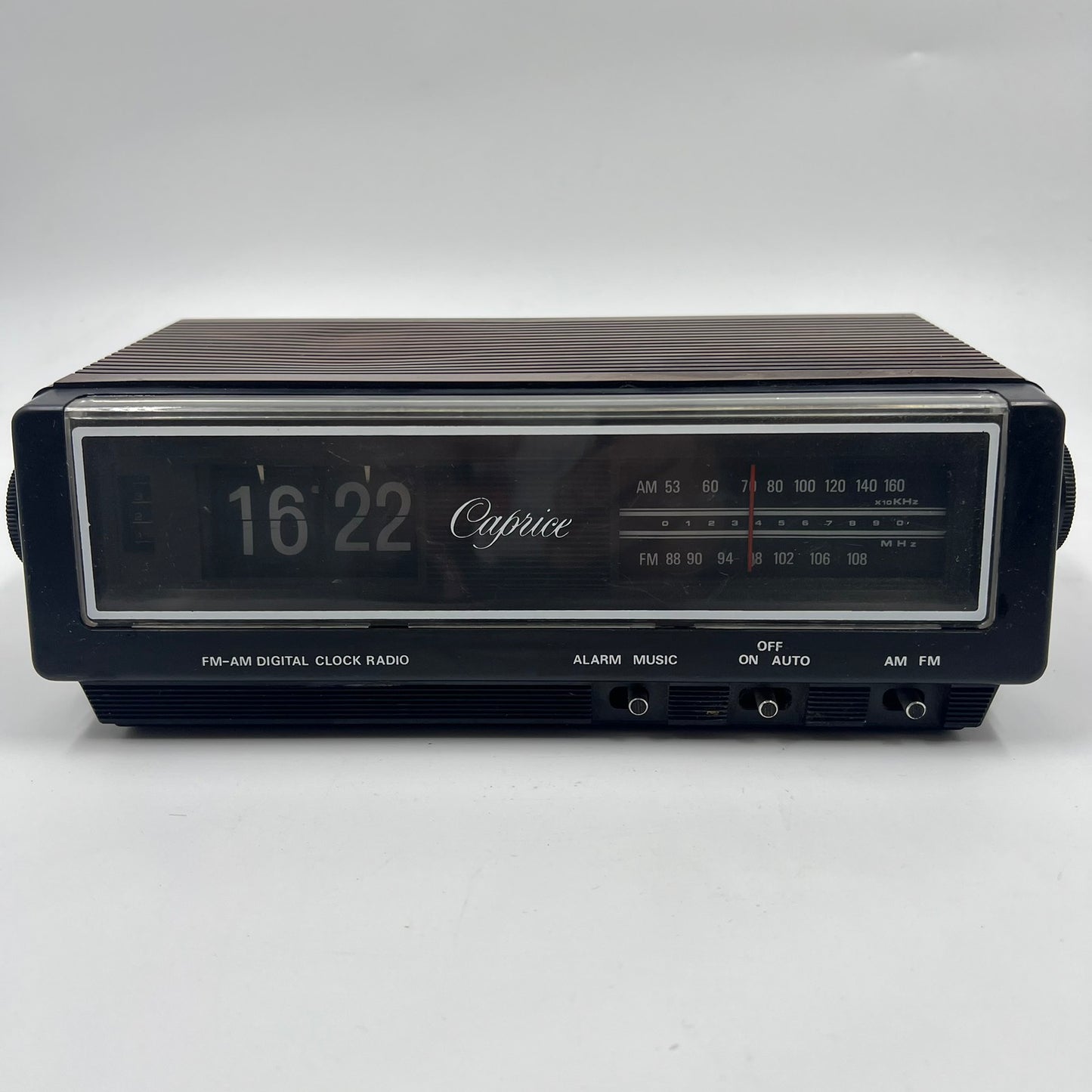 Ραδιόφωνο Ξυπνητήρι Caprice DCR-120A FM/AM (Vintage 1970s)
