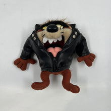 taz looney tunes leather jacket plush 1990s