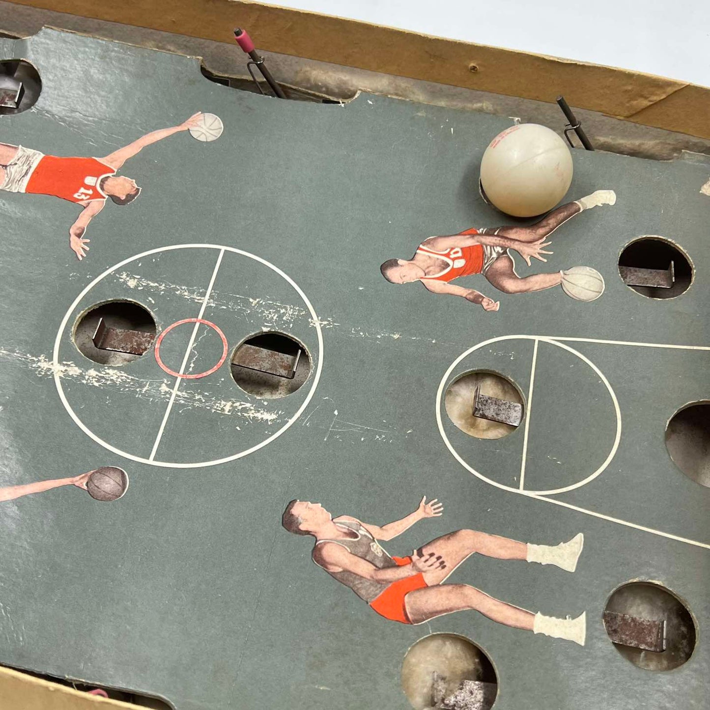 Vintage Επιτραπέζιο Παιχνίδι “Μπάσκετ” – Ελληνική Έκδοση 1970s