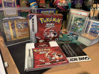 Pokémon Ruby Version Συλλεκτικό Παιχνίδι Game Boy Advance Απόλυτα Λειτουγικό και Πλήρες