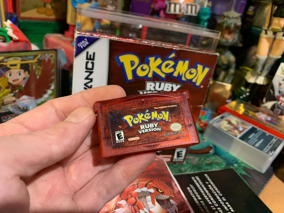 Pokémon Ruby Version Συλλεκτικό Παιχνίδι Game Boy Advance Απόλυτα Λειτουγικό και Πλήρες