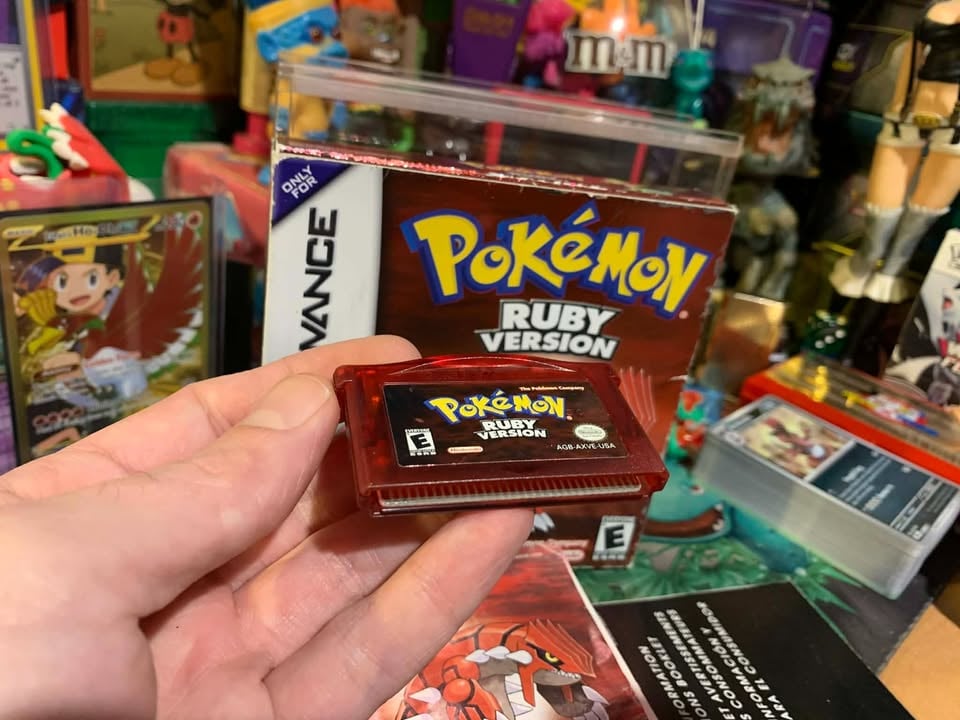 Pokémon Ruby Version Συλλεκτικό Παιχνίδι Game Boy Advance Απόλυτα Λειτουγικό και Πλήρες