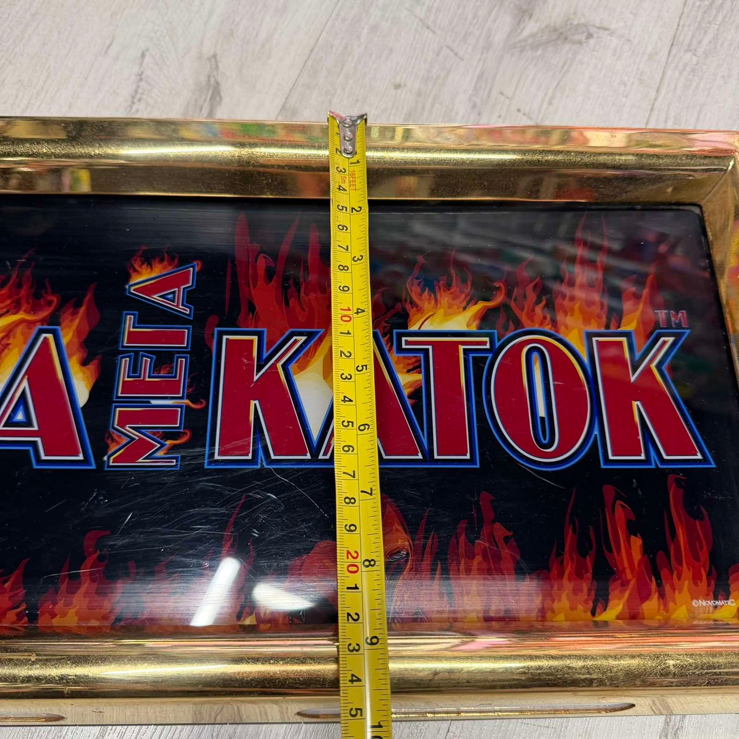 Mega Mel Katok Slot Machine Marquee – Διακοσμητική Πινακίδα Καζίνο