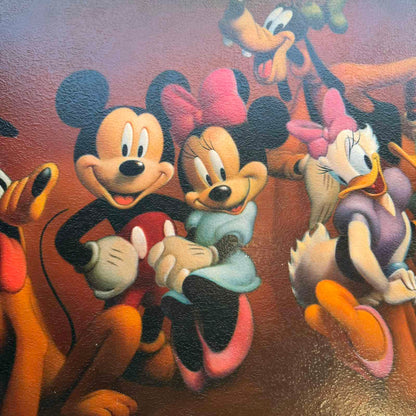 Διακοσμητικό Κάδρο Disney με Mickey Mouse, Minnie, Donald, Daisy, Goofy & Pluto