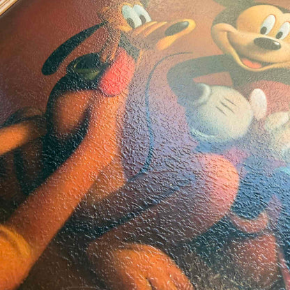 Διακοσμητικό Κάδρο Disney με Mickey Mouse, Minnie, Donald, Daisy, Goofy & Pluto