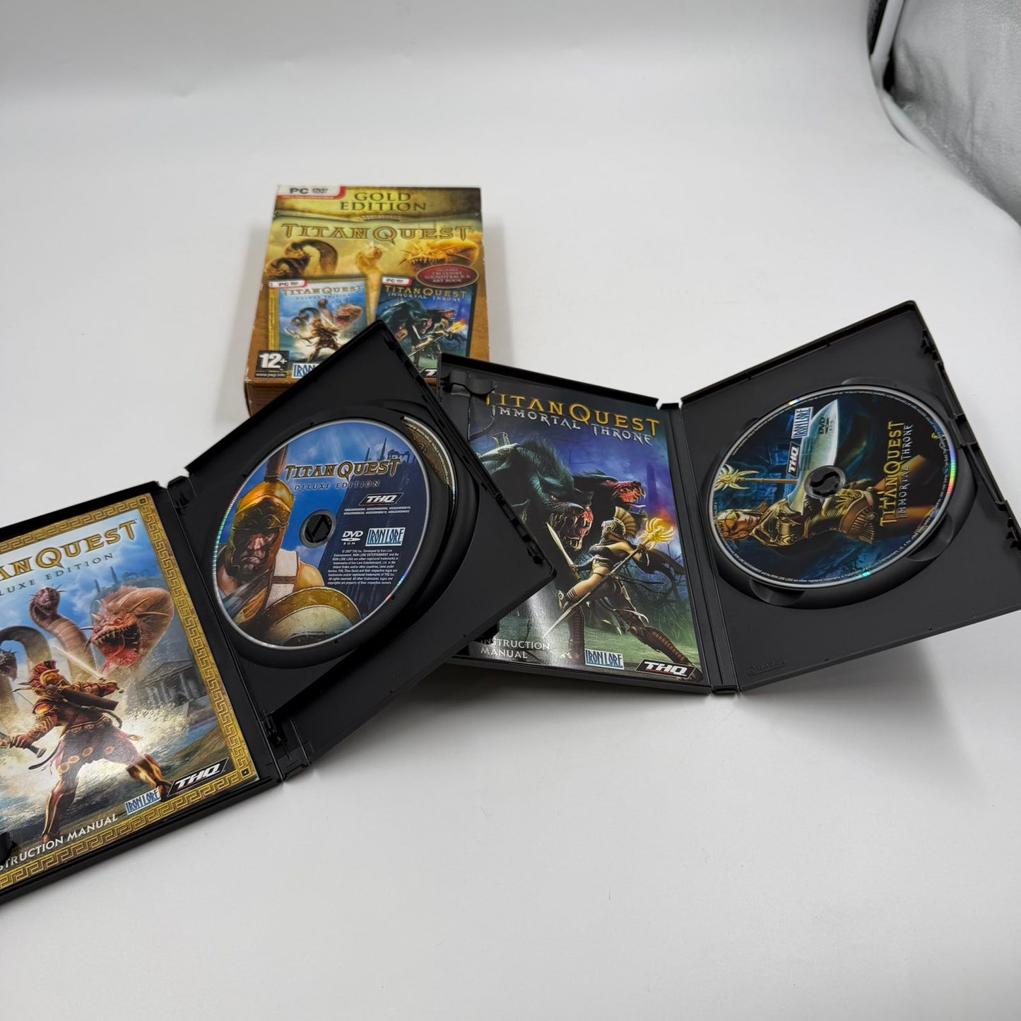 Titan Quest Gold Edition PC DVD-ROM (Titan Quest + Immortal Throne) THQ