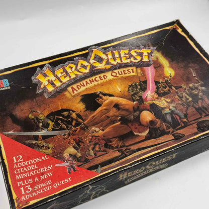 HeroQuest Advanced Quest Expansion MB Games 1991 Complete Citadel Miniatures Board Game