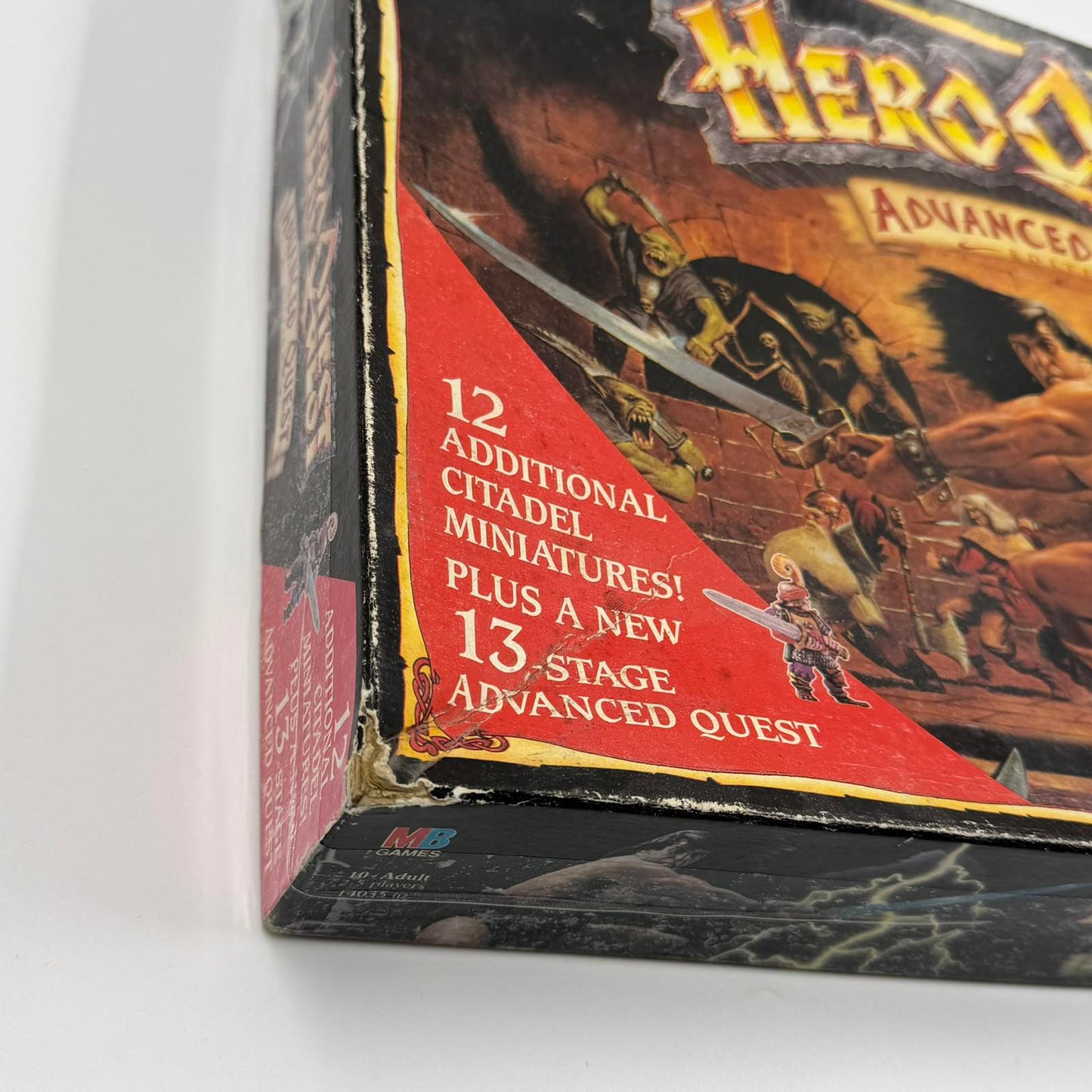 HeroQuest Advanced Quest Expansion MB Games 1991 Complete Citadel Miniatures Board Game
