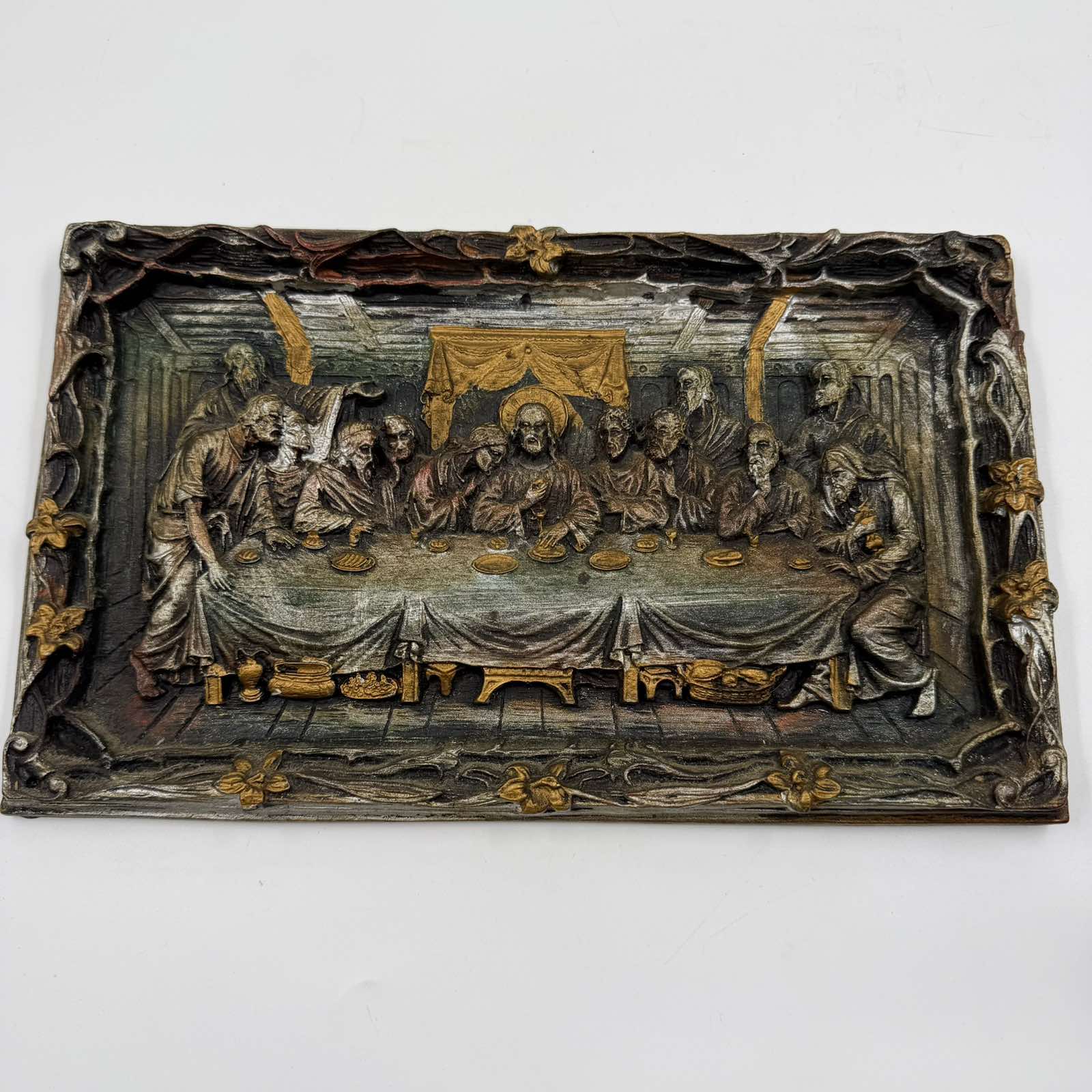 last supper relief wall decoration jesus and apostles religious wall art