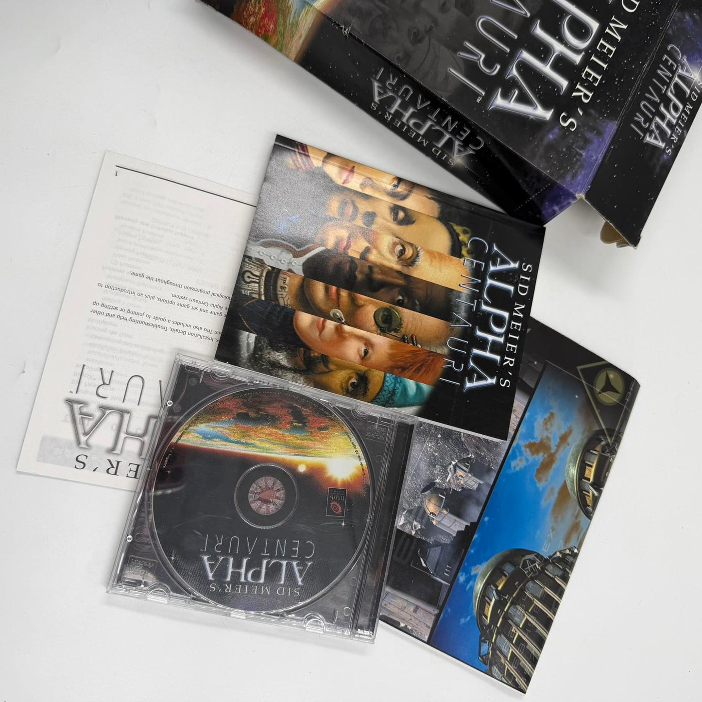 Sid Meier’s Alpha Centauri Asia Pacific Edition PC Game Big Box
