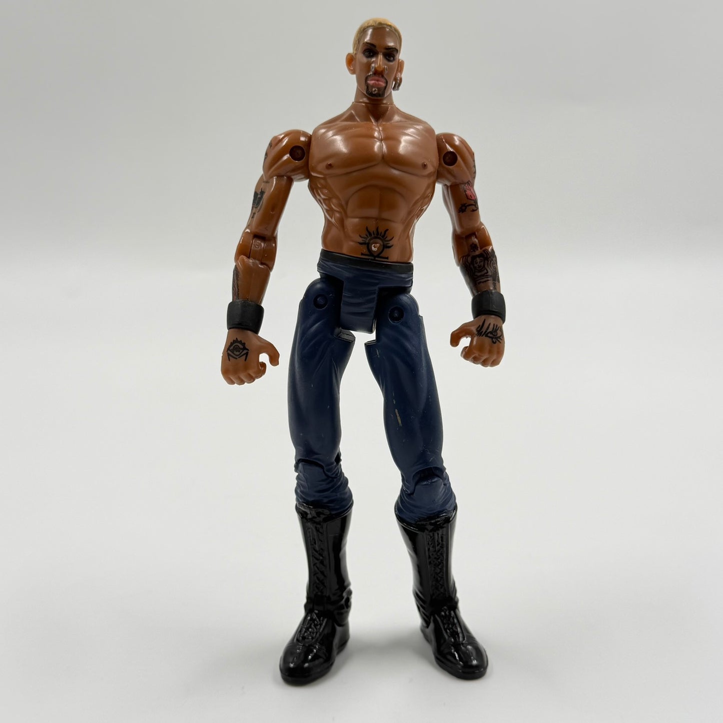 Dennis Rodman WCW Power Slam Action Figure 2000 Toy Biz Wrestling