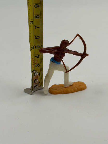 Vintage Timpo Toys Ινδιάνος Τοξότης Φιγούρα – Plastic Toy Soldier Archer (1960s-1970s)
