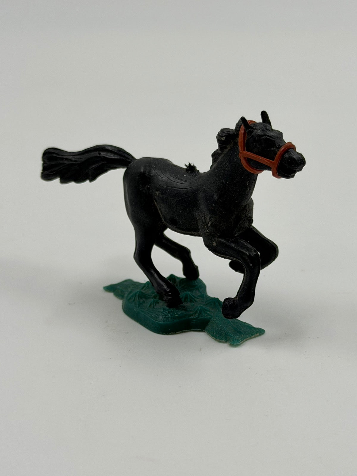 Vintage Timpo Toys Μαύρο Άλογο Φιγούρα – Plastic Horse Figure 1960s-1970s