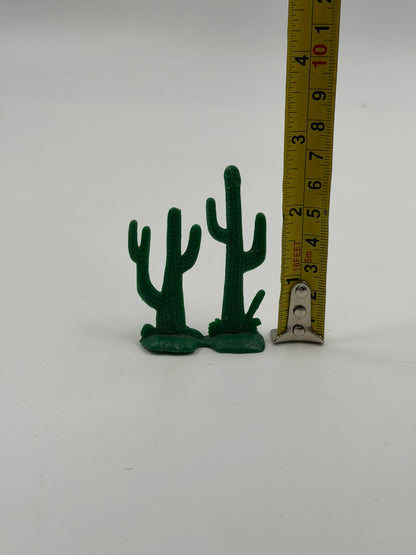 Vintage Western Κάκτοι Τοπίου – Hong Kong Plastic Toy Diorama