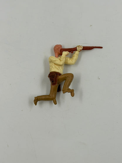 Vintage Φιγούρα Κυνηγού / Πιστολέρο με Τουφέκι – Western Toy Figure