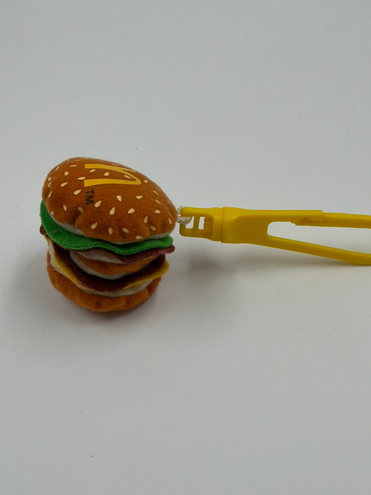 McDonald's Big Mac Μπρελόκ Plush Burger Συλλεκτικό