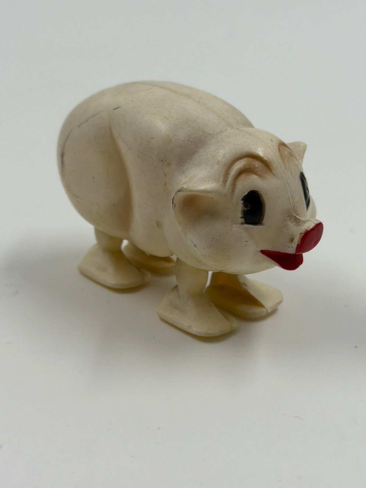 vintage pig ramp walker toy 1960s made in hong kong συλλεκτικό γουρουνάκι πλαστικό retro παιχνίδι
