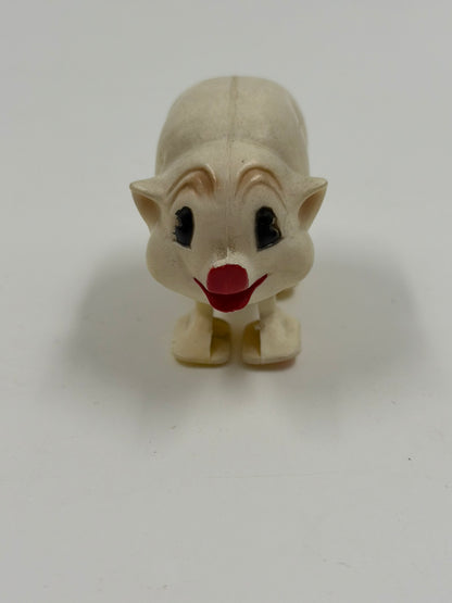 Vintage Pig Ramp Walker Toy 1960s Made in Hong Kong Συλλεκτική Πλαστική Φιγούρα Γουρουνάκι