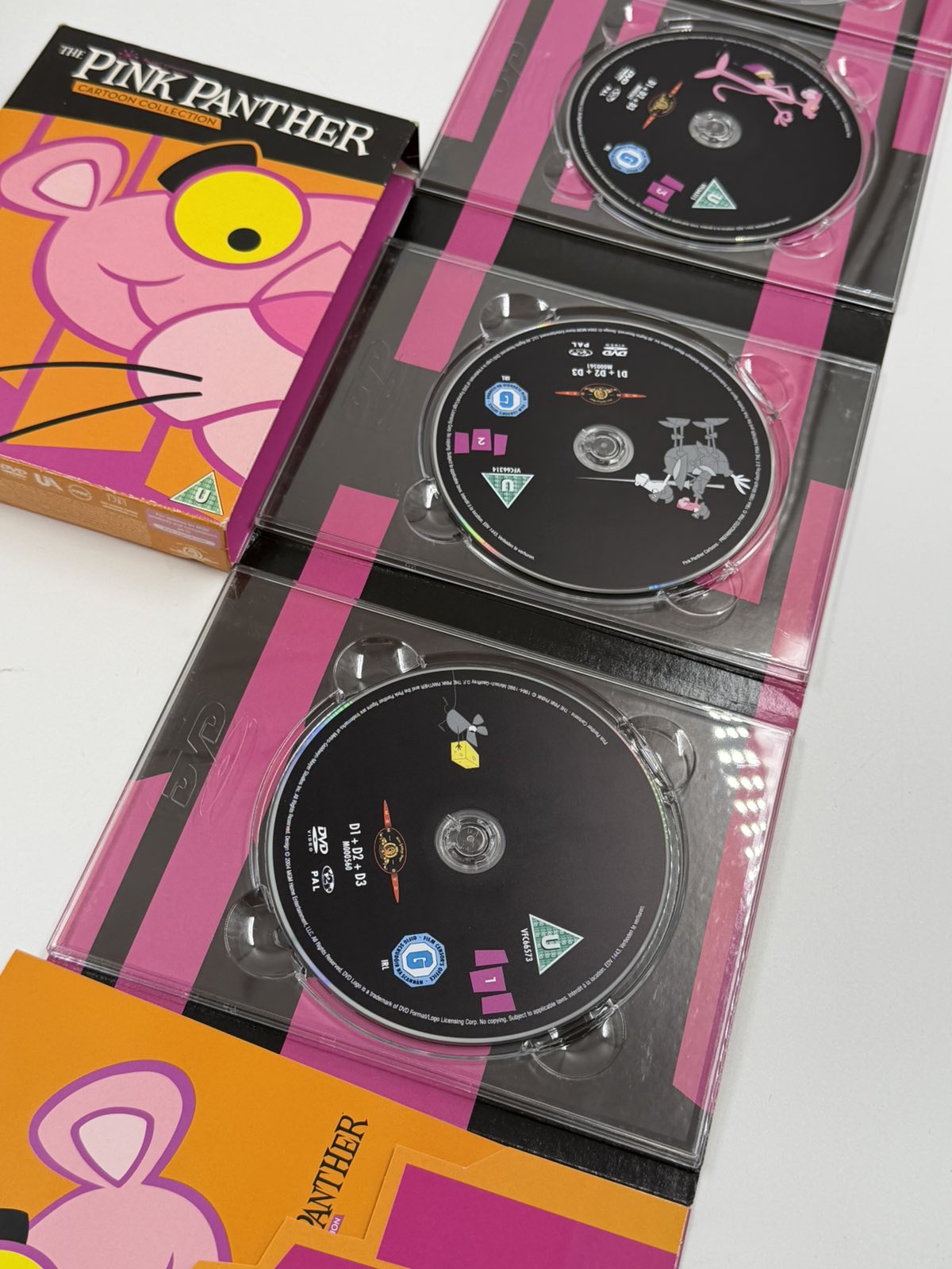 The Pink Panther Cartoon Collection DVD Box Set 4 Discs Συλλεκτικό