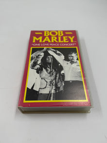 Bob Marley – One Love Peace Concert VHS Vintage Reggae Live Concert Video Collectible